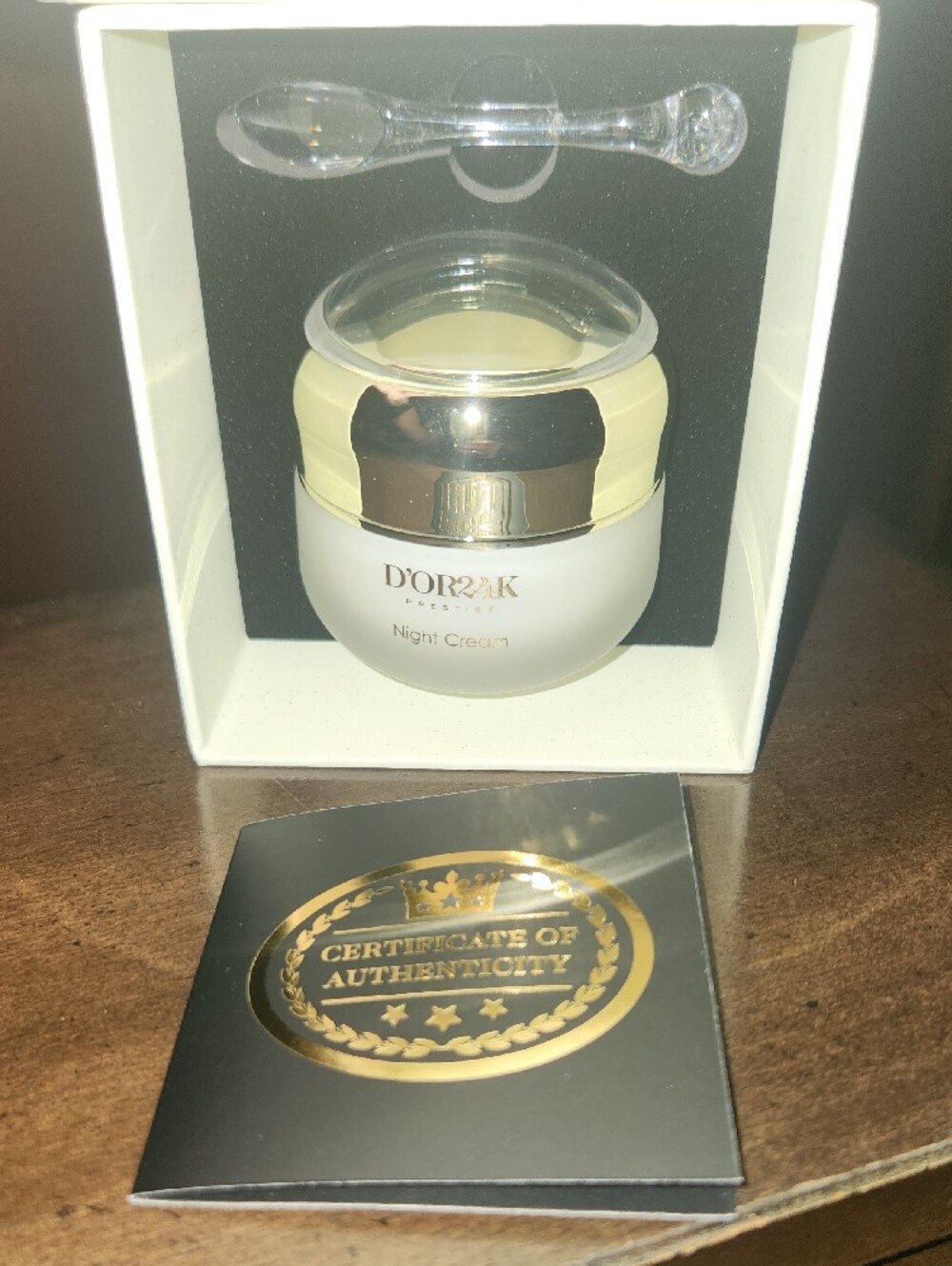D'Or24k Prestige Night Cream — White Nourishing Moisturizer
